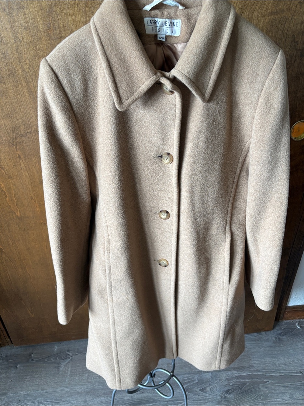Women's Camel Hair Car Coat